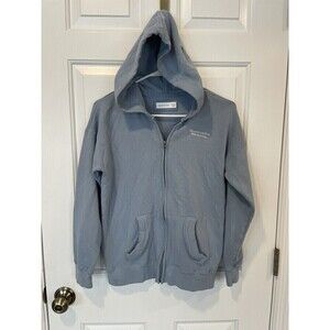 Abercrombie & Fitch Kids 14 Gray Blue Full Zip Hooded Jacket New York City